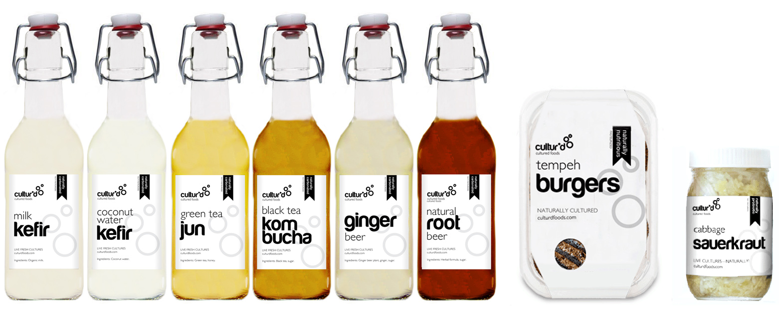 culturd foods packaging design