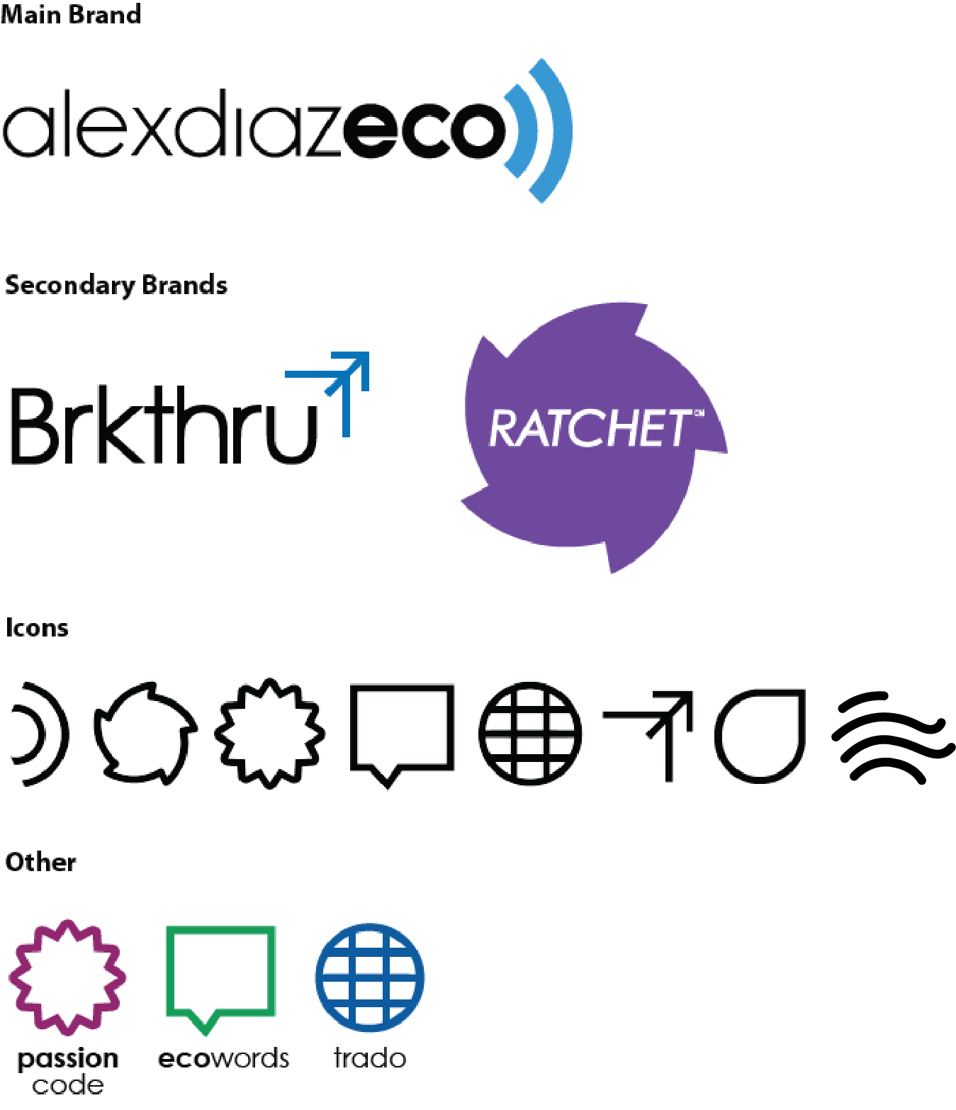 AlexDiazEco packaging design